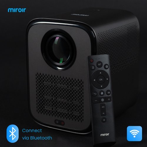 Miroir L710S Smart 1080p Wireless Projector - Black SHOP ONLINE