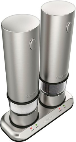 Cuisinart - Rechargeable Salt & Pepper Mills - Silver-Alt_View_Standard_13 