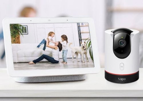 TP-Link Tapo Pan-Tilt Indoor 2K Wi-Fi Security Plug-In Camera with Privacy Control and Smart Motion Tracking - No Monthly Fees - White GLOBAL SHIPPING