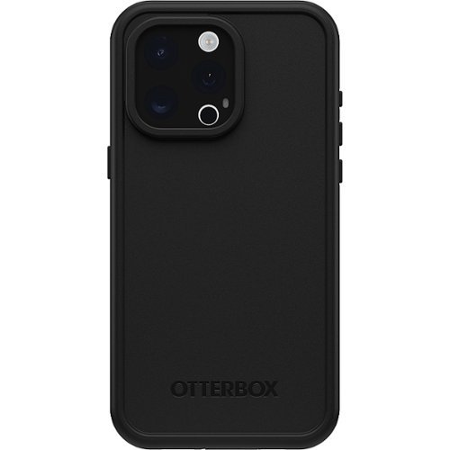 OtterBox - Frē Series for MagSafe Hard Shell Case for Apple iPhone 15 Pro Max - Black