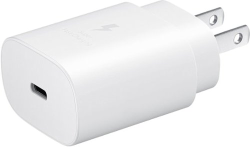 Samsung - 25W Super Fast Charging Wall Charger - White