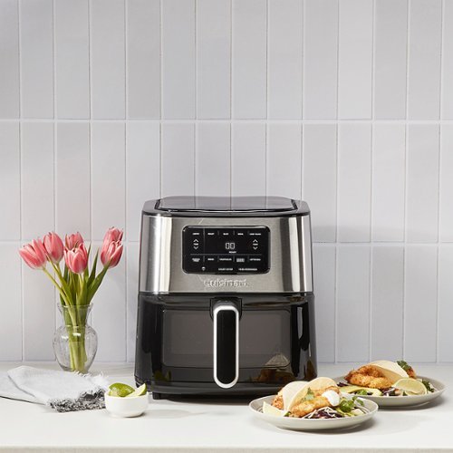 Cuisinart - Basket Air Fryer - Stainless Steel and Black-Alt_View_Standard_21 