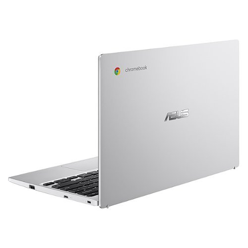 ASUS CX1 11.6 Chromebook - Intel Celeron N4020 with 4GB Memory - 64GB eMMC - Transparent Silver BUY ONLINE