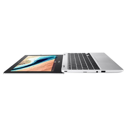 ASUS CX1 11.6 Chromebook - Intel Celeron N4020 with 4GB Memory - 64GB eMMC - Transparent Silver GLOBAL SHIPPING