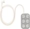 Cordinate - 6-Outlet Surge Protector with 8ft Cord - Cream/Gray-Front_Standard