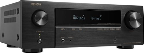 Denon AVR X1800H 80W 7.2 Ch. Bluetooth Capable with HEOS 8K Ultra