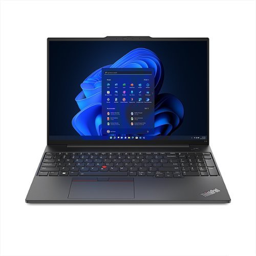 Lenovo - ThinkPad E16 Gen 1 16" Laptop - AMD Ryzen 5 with 16GB memory - 256GB SSD - Black