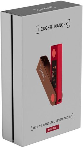 Ledger Nano X Crypto Hardware Wallet - Bluetooth - Ruby Red BUY IN AUSTRALIA