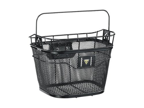 Topeak - Front Basket with eBike Compatible Fixer 3e - Black