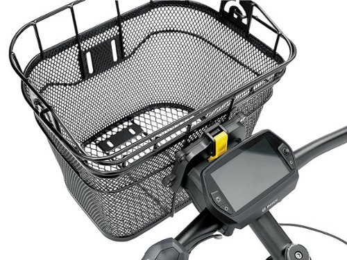 Topeak Front Basket with eBike Compatible Fixer 3e - Black WORLDWIDE DELIVERY