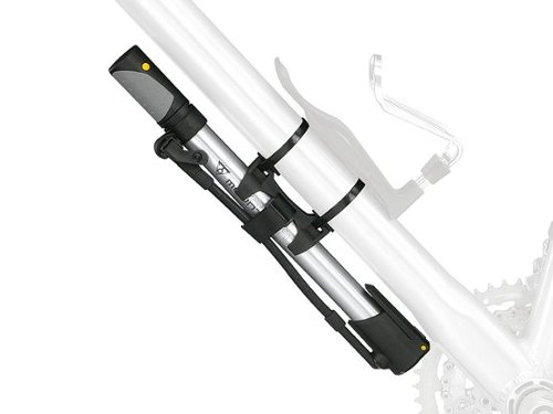 Topeak Mountain Morph Mini Pump - Silver GLOBAL SHIPPING