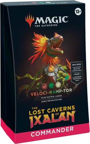 Wizards of The Coast - MTG: Lost Caverns of Ixalan Commander Deck - Veloci-Ramp-Tor-Front_Standard 