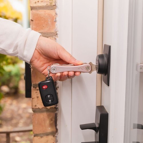 KeySmart iPro Compact Key Holderand Tracker works with Apple Find My - Rose Gold HOW TO BUY