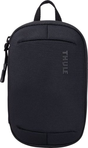 Thule - Terra PowerShuttle - Mini travel case for cords, cables, charger, power banks, AirPods, earbuds, headphones and more - Black