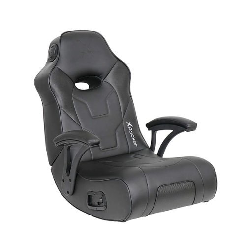 X Rocker - G-Force Audio Floor Rocker Gaming Chair - Black