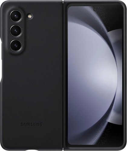 Samsung - Galaxy Z Fold5 Eco-Leather Case - Graphite