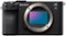 Sony - Alpha 7C II Full frame Mirrorless Interchangeable Lens Camera (Body Only) - Black-Front_Standard