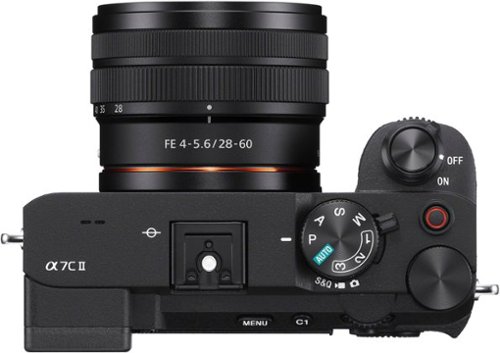 Sony Alpha 7C II Full frame Mirrorless Interchangeable Lens Camera with SEL2860 Lens - Black WORLDWIDE DELIVERY