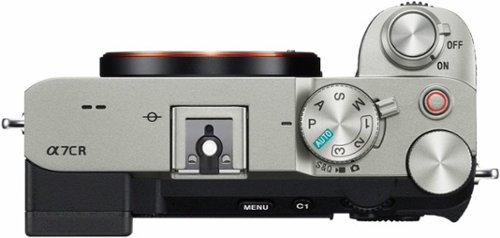 Sony Alpha 7CR Full frame Mirrorless Interchangeable Lens Camera (Body Only) - Silver WORLDWIDE DELIVERY