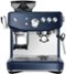 Breville - the Barista Express Impress Espresso Machine - Damson Blue-Front_Standard