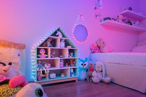 Twinkly Candies Heart Shaped 200 RGB LED Smart Light String Green Wire USB-C - Multicolor SHOP ONLINE