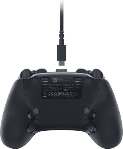Razer Wolverine V3 Pro 8K Wireless Gaming Controller with TMR Thumbsticks and Swappable Caps for PC - Black BUY IN EUROPE