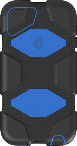  Griffin - Black/Blue Survivor All-Terrain Case + Belt Clip for iPod touch (5th/ 6th gen.) - blue