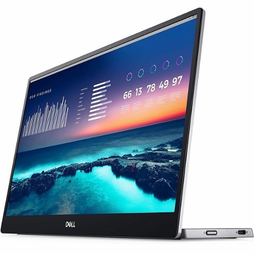 Dell P 14\" 1920 x 1080 LED Anti-glare, ComfortView Monitor, P1424H