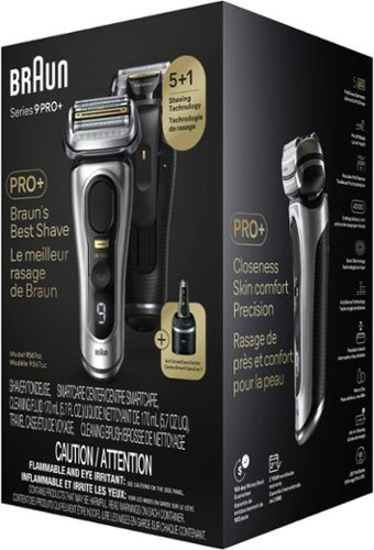 Braun Series 9 PRO+ Electric Shaver with 6 in 1 SmartCare Center - Silver WHERE TO BUY