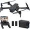 Snaptain - E20 FPV Drone with 2.7K Camera and Remote Controller - Gray-Front_Standard