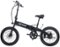 GoTrax - F1 Folding Ebike w/ 25mi Max Operating Range and 20mph Max Speed - Black-Front_Standard