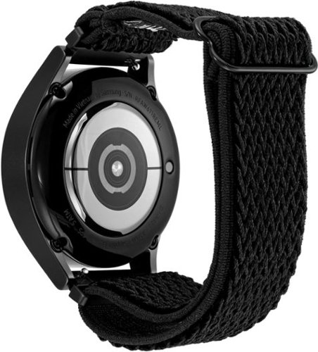 WITHit Textured Elastic Nylon Band and Colorpop Silicone Band for 20mm Samsung Galaxy 6 (2-Pack) - Black HOW TO BUY