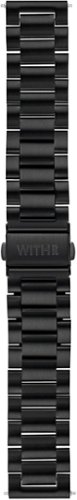 WITHit Sport Iconic Silicone Band and Stainless Steel Link Bracelet for 20mm Samsung Galaxy 6 (2-Pack) - Black WORLDWIDE DELIVERY