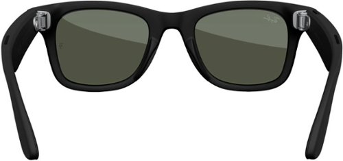 Ray-Ban Meta Wayfarer (Gen 1) Large Smart Glasses with Meta AI, Audio, Photo, Video Compatibility - Clear to Green Transitions Lenses - Matte Black WHERE TO BUY