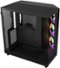 NZXT - H6 Flow RGB ATX Mid-Tower Case with Dual Chamber - Black-Front_Standard 