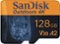 SanDisk - Outdoors 4K 128GB microSDXC UHS-I Memory Card with SD Adapter-Front_Standard