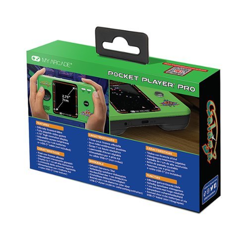 My Arcade Galaga Pocket Player Pro - Green & Black WHERE TO BUY