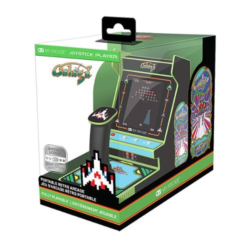 My Arcade Galaga Joystick Player - Green & Black HOW TO BUY