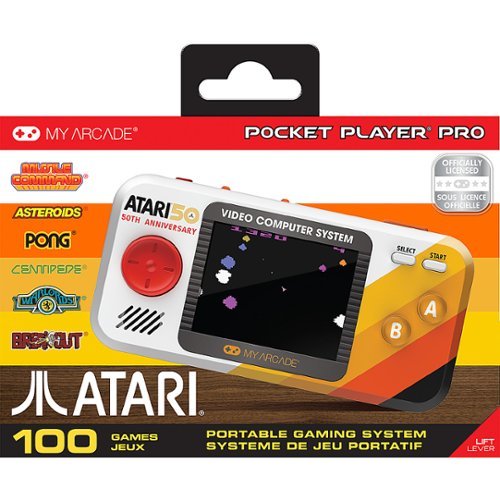 My Arcade Atari Pocket Player Pro - Black HOW TO BUY
