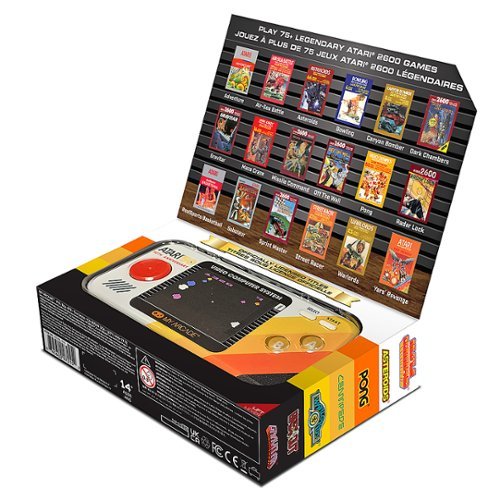 My Arcade Atari Pocket Player Pro - Black BUY ONLINE