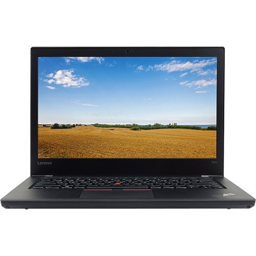 Refurbished Lenovo T470 Laptop, Core i7-7600U 2.8GHz, 16GB, 512GB SSD, 14" FHD, Win10P64, CAM, TOUCH, A GRADE - Black