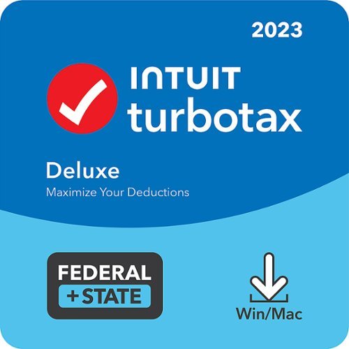 TurboTax - Deluxe 2023 Federal + E-file & State - Mac OS, Windows [Digital]