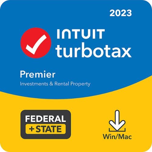  TurboTax - Premier 2023 Fed + E-file &amp; State - Mac OS, Windows [Digital]