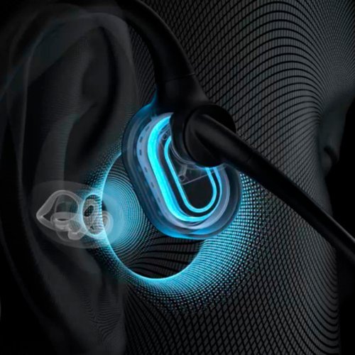 Shokz OpenComm 2  Bluetooth Bone Conduction Headset - Black WORLDWIDE DELIVERY