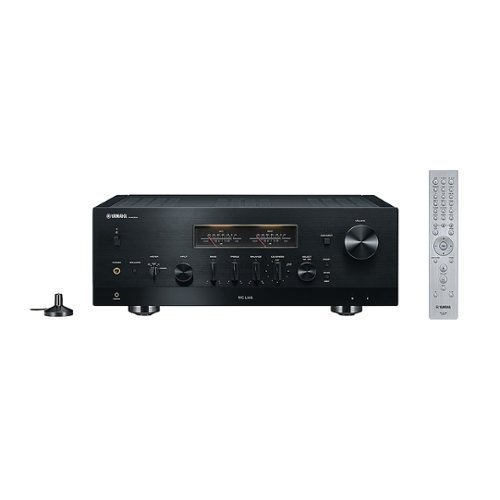 Yamaha - Continuous Power 180 Watt 2.0 Channel Bluetooth Network Stereo Receiver, with Yamaha's MusicCast System - Black