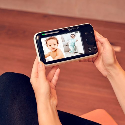 Motorola PIP1510-2 CONNECT 5 WiFi Video Baby Monitor with 2 Cameras - White GLOBAL SHIPPING