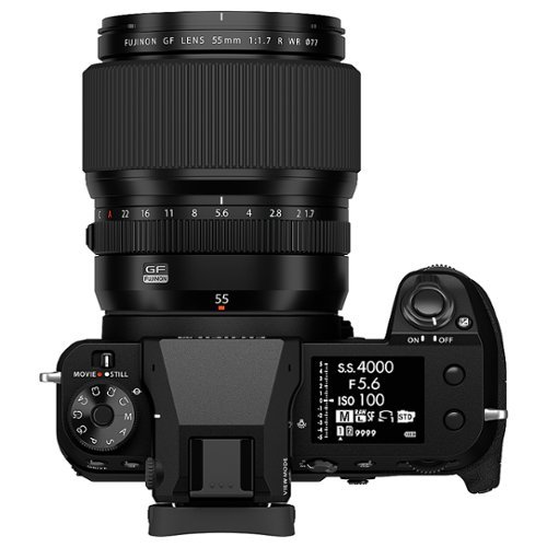 Fujinon GF55mm F1.7 R WR Standard Prime Lens G-mount for GFX System - Black HOW TO BUY