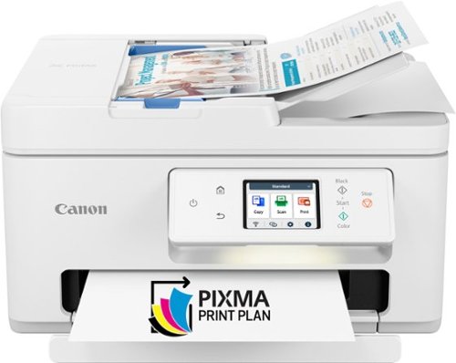 Canon - PIXMA TR7820 Wireless All-In-One Inkjet Printer - White