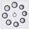 Ring Gen3 Sizing Kit - Size Before You Buy The Oura Ring Gen3 - White - (2021)-Front_Standard