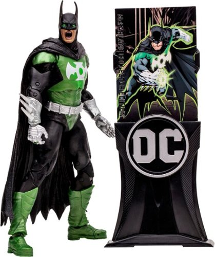 McFarlane Toys 7 Figure - Batman as Green Lantern -DC McFarlane Collector Edition GLOBAL SHIPPING